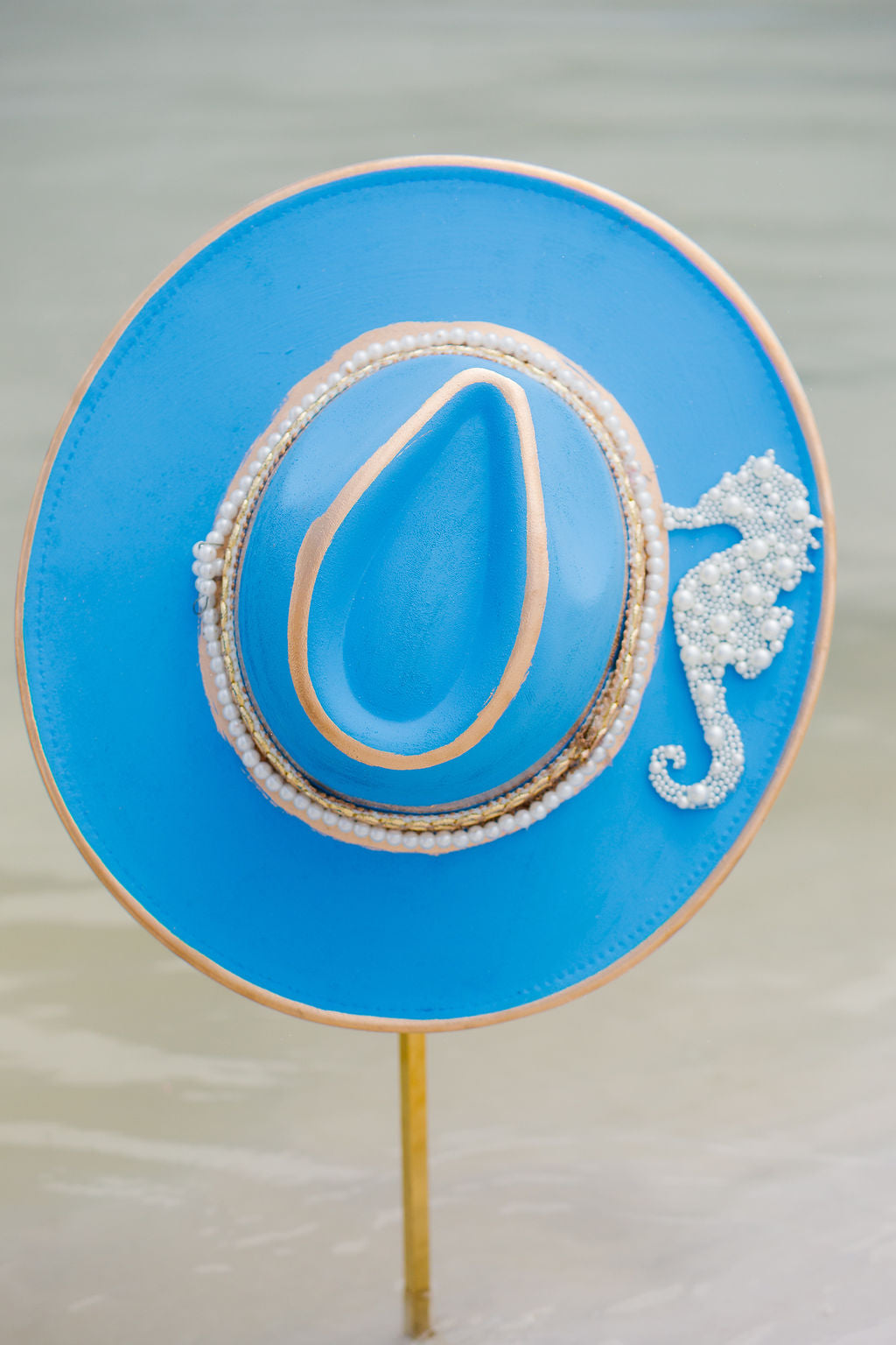 SEAHORSE PEARL RANCHER HAT hat Judith March