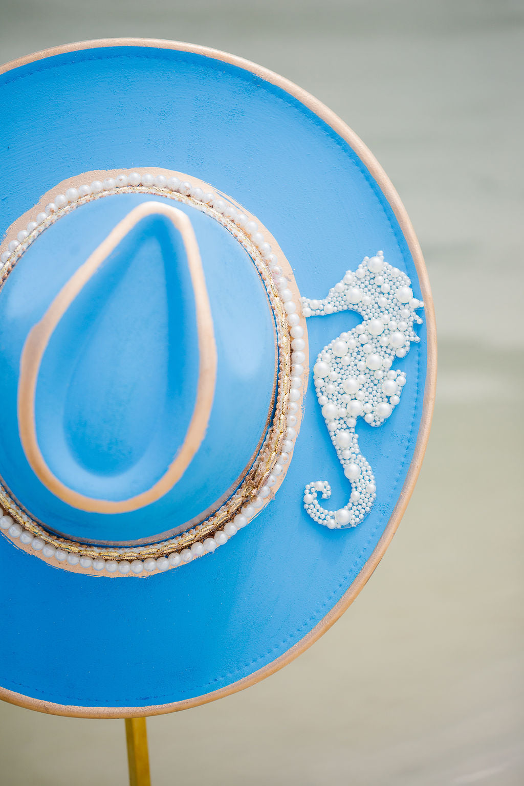 SEAHORSE PEARL RANCHER HAT hat Judith March