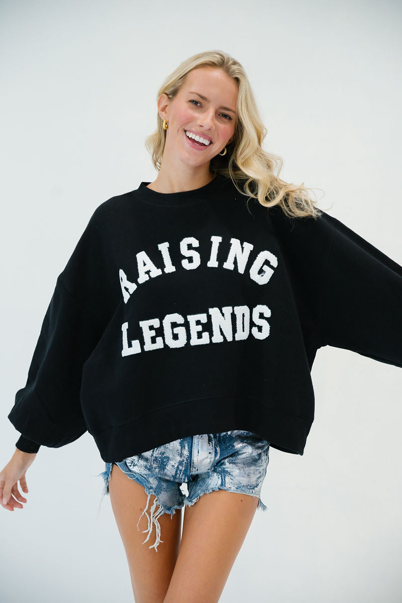RAISING LEGENDS PULLOVER gameday23 Judith March