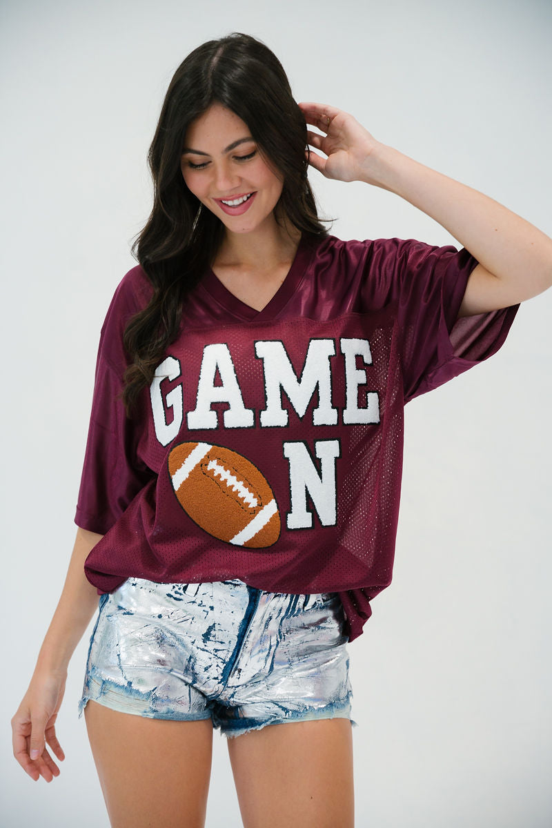 CUSTOM GAME ON JERSEY gameday23 Judith March