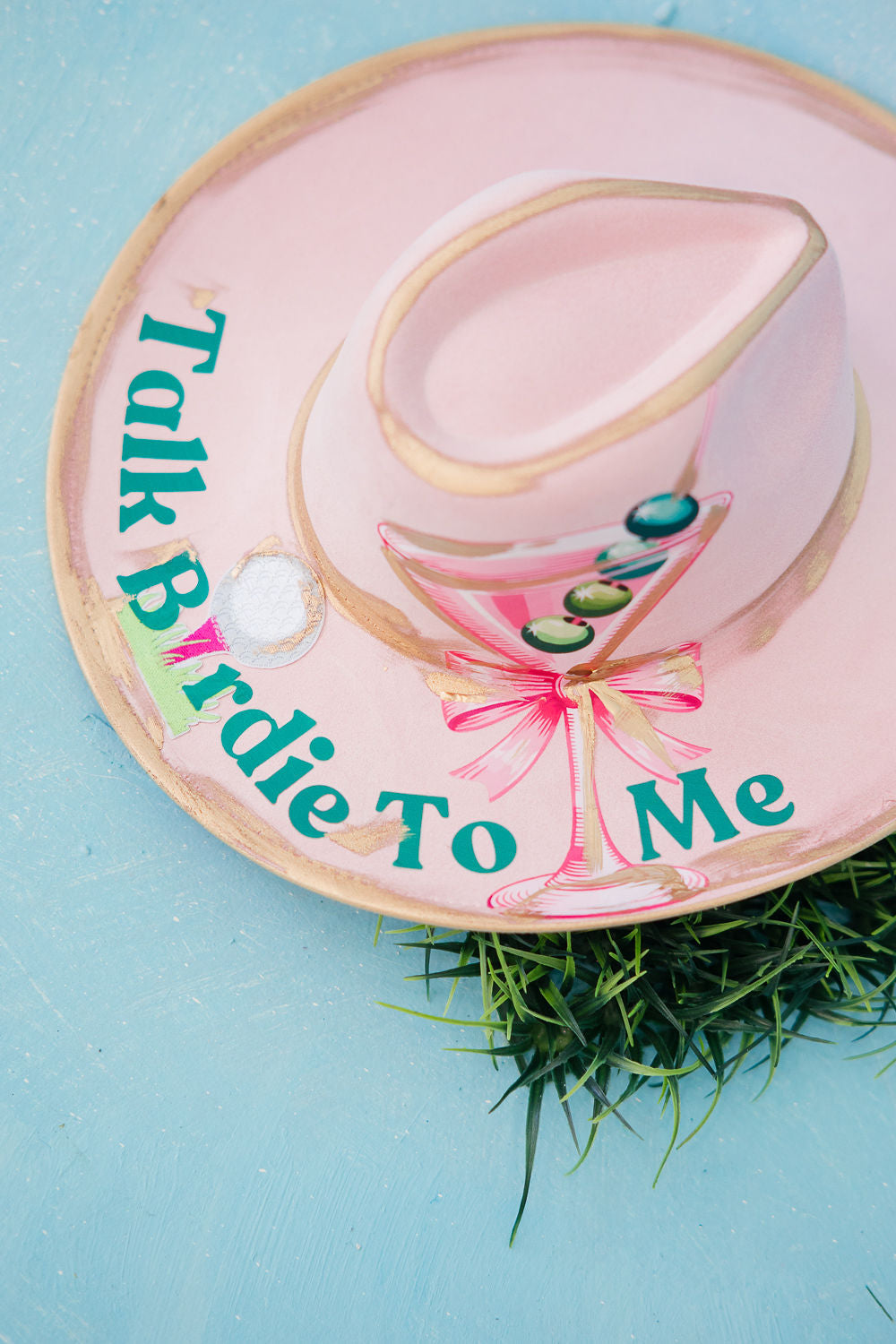 TALK BIRDIE TO ME PINK RANCHER HAT RANCHER HAT Judith March