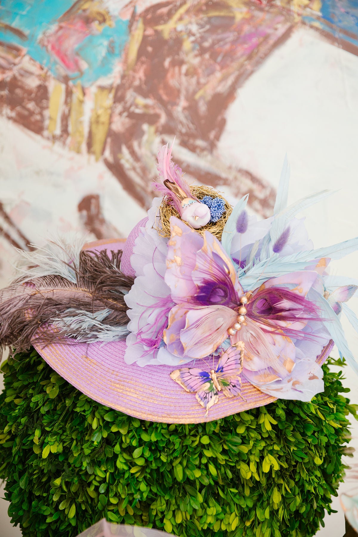 VIOLET MUSE RANCHER HAT (ONE OF A KIND) RANCHER HAT Judith March