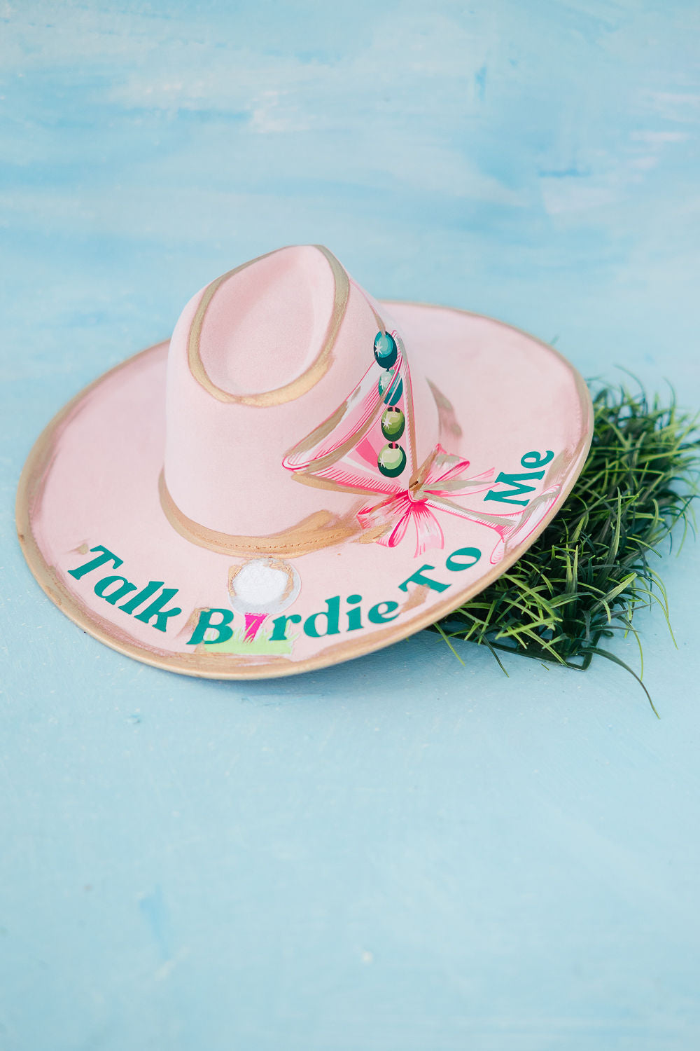 TALK BIRDIE TO ME PINK RANCHER HAT RANCHER HAT Judith March
