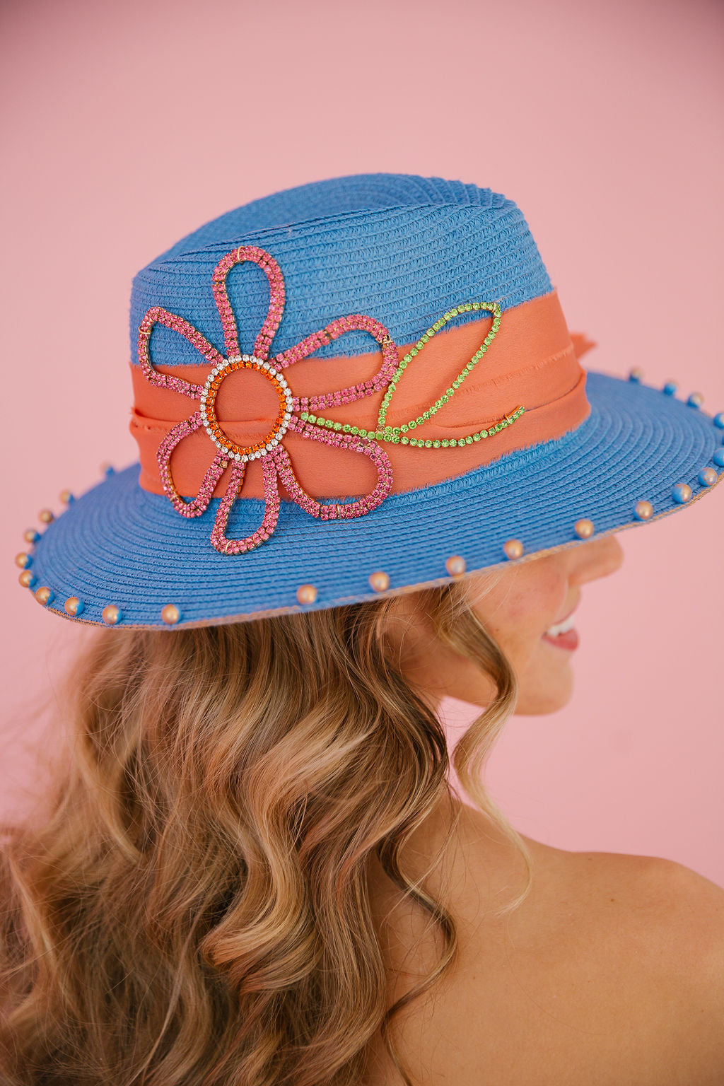 FRESH AS A DAISY SUN HAT RANCHER HAT Judith March