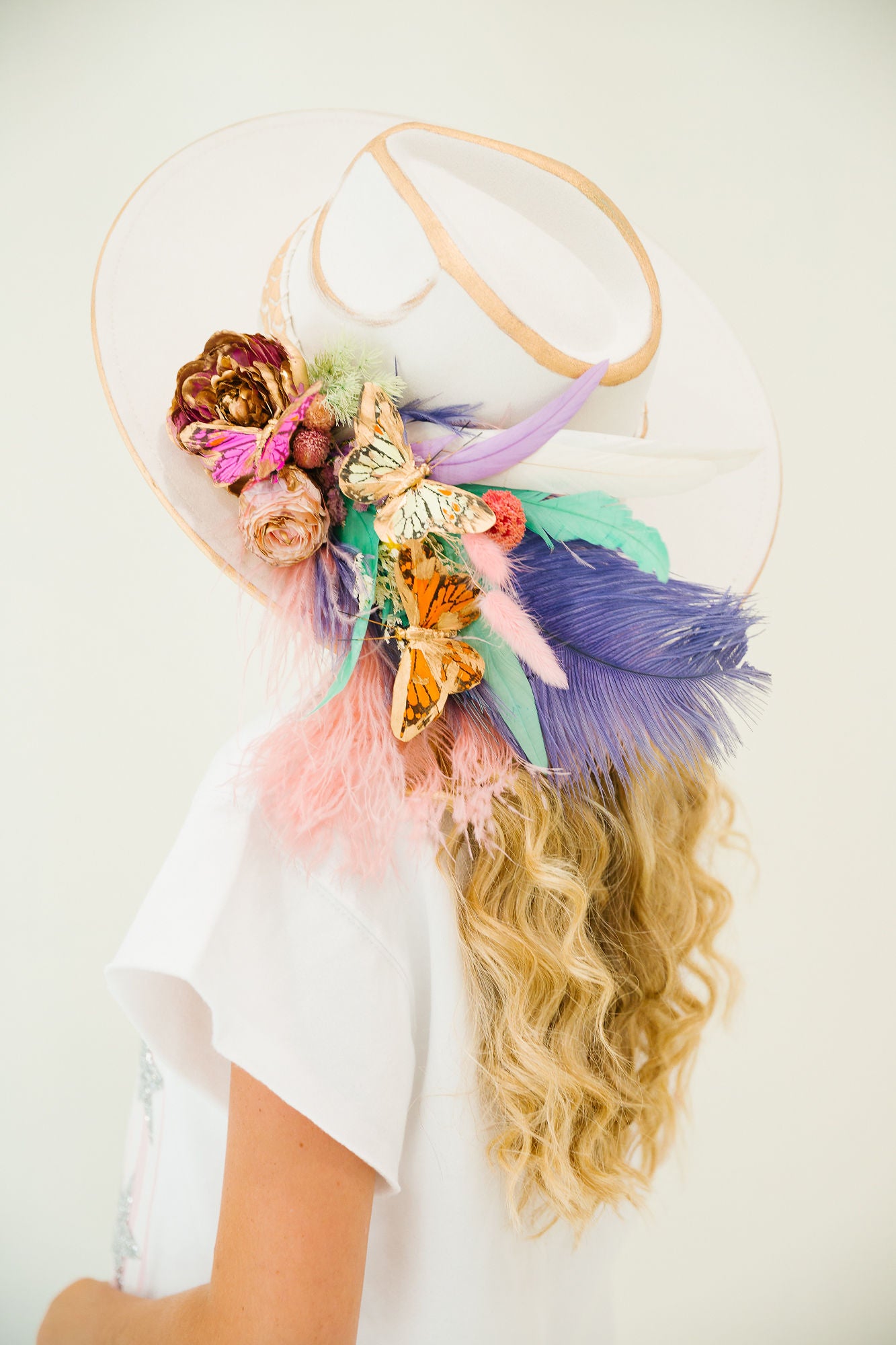 ENCHANTED GARDEN RANCHER HAT HAT Judith March