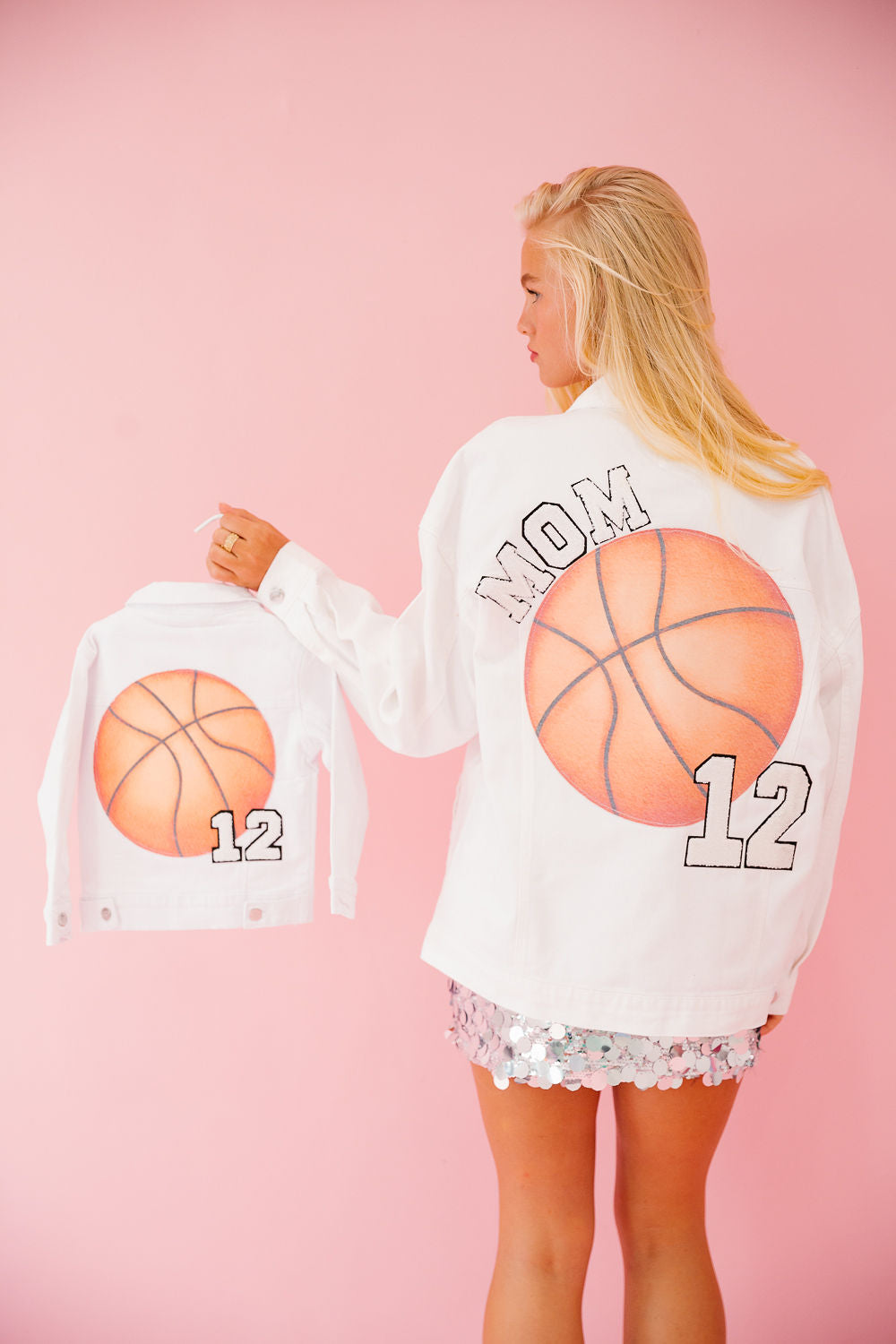MINI KIDS CUSTOM BASKETBALL NUMBER JACKET JACKET Judith March
