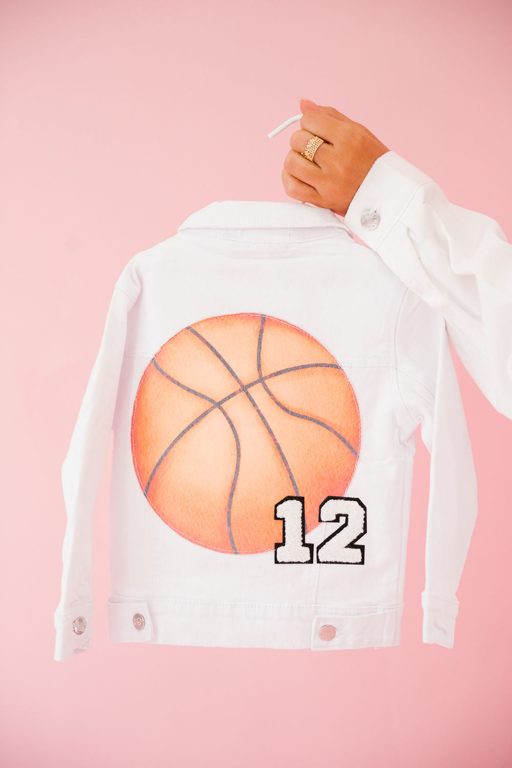 MINI KIDS CUSTOM BASKETBALL NUMBER JACKET JACKET Judith March