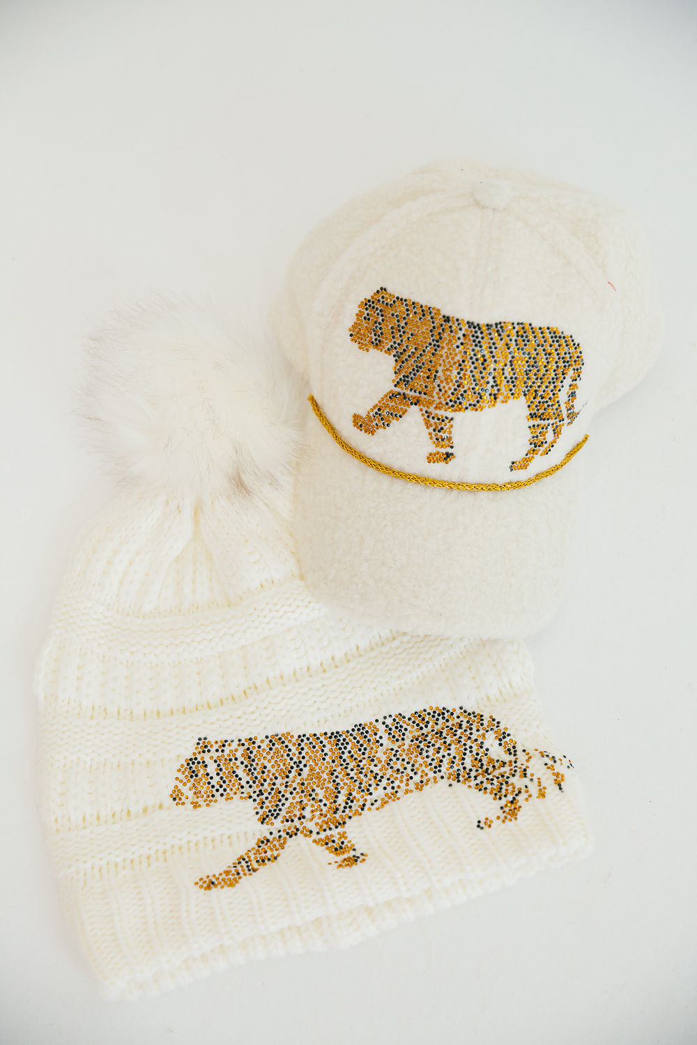 TIGER CREAM HATS BEANIE Judith March