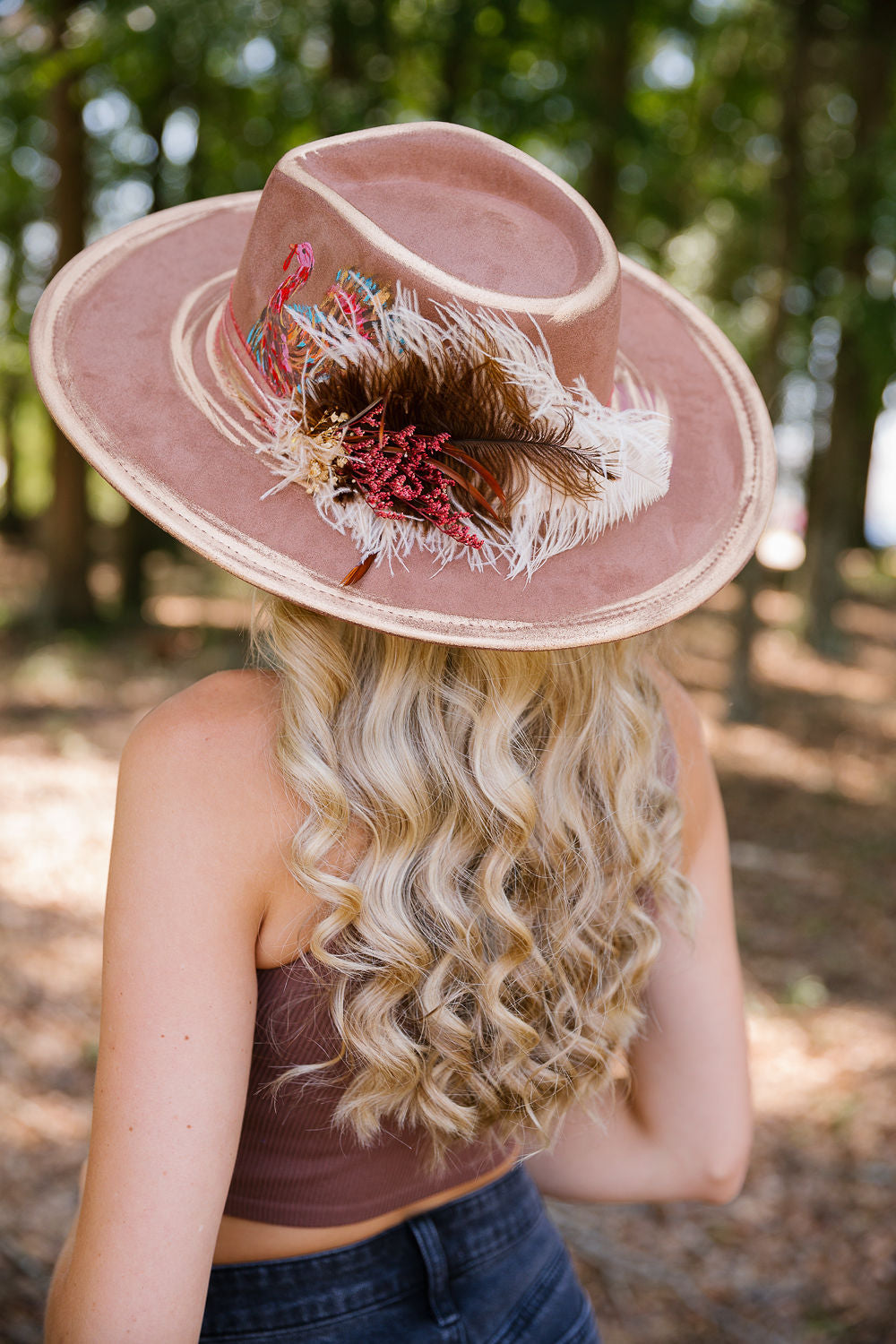 FALL FEAST HAND PAINTED RANCHER HAT RANCHER HAT Judith March
