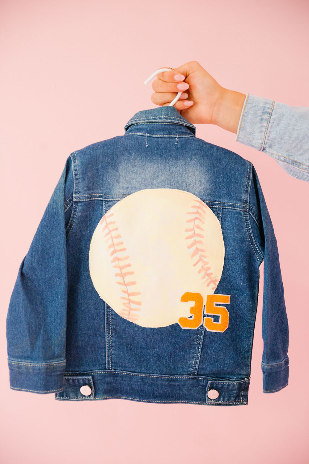 MINI KIDS CUSTOM BASEBALL NUMBER JACKET JACKET Judith March