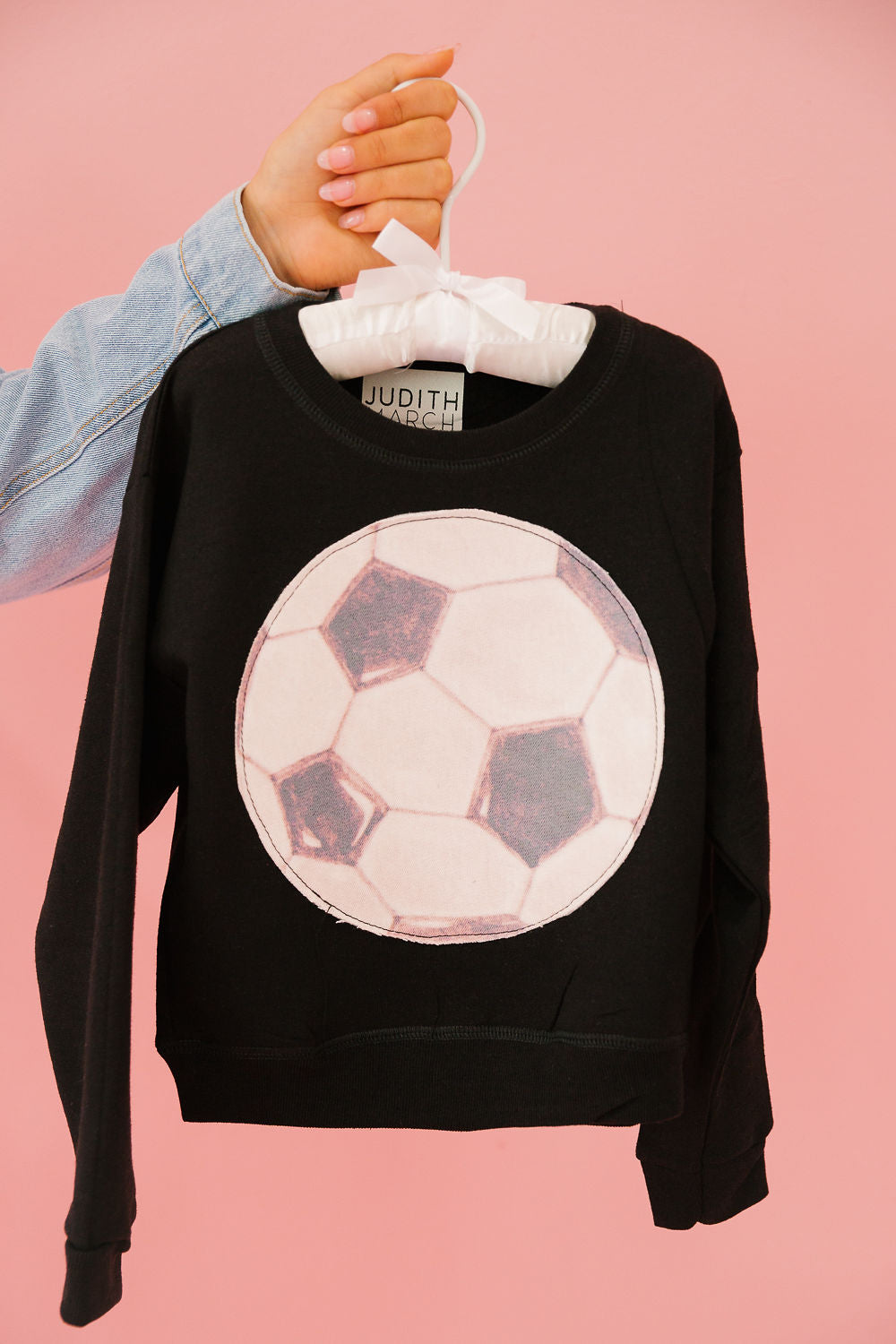 MINI KIDS CUSTOM SOCCER NUMBER PULLOVER JACKET Judith March