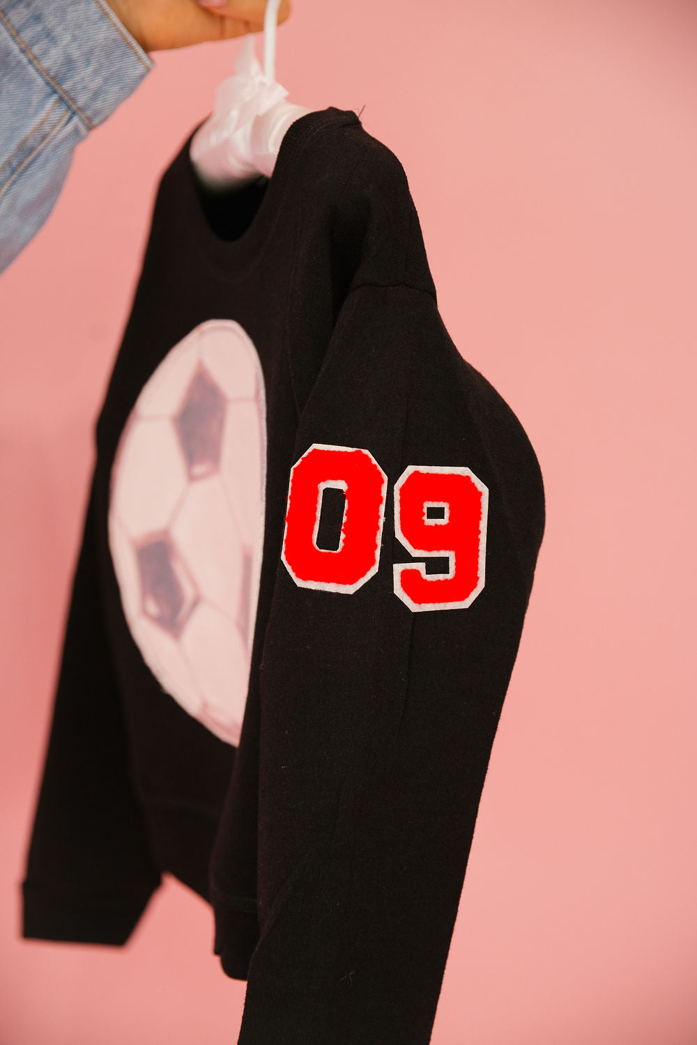 MINI KIDS CUSTOM SOCCER NUMBER PULLOVER JACKET Judith March