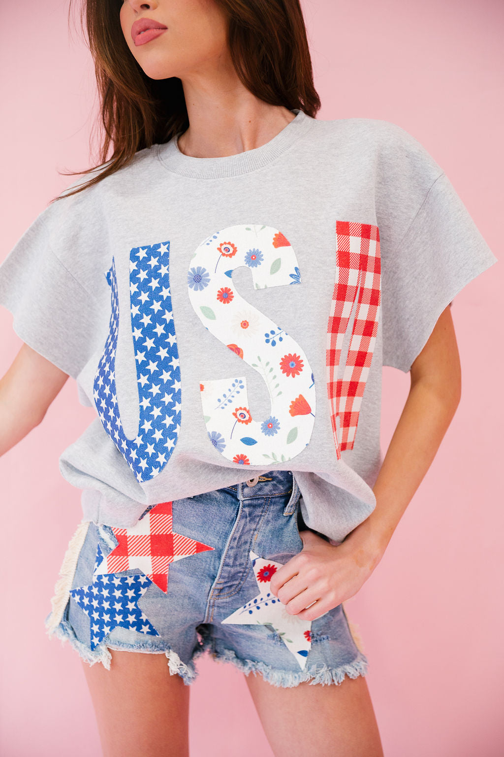 USA GREY SLEEVELESS PULLOVER PULLOVER Judith March