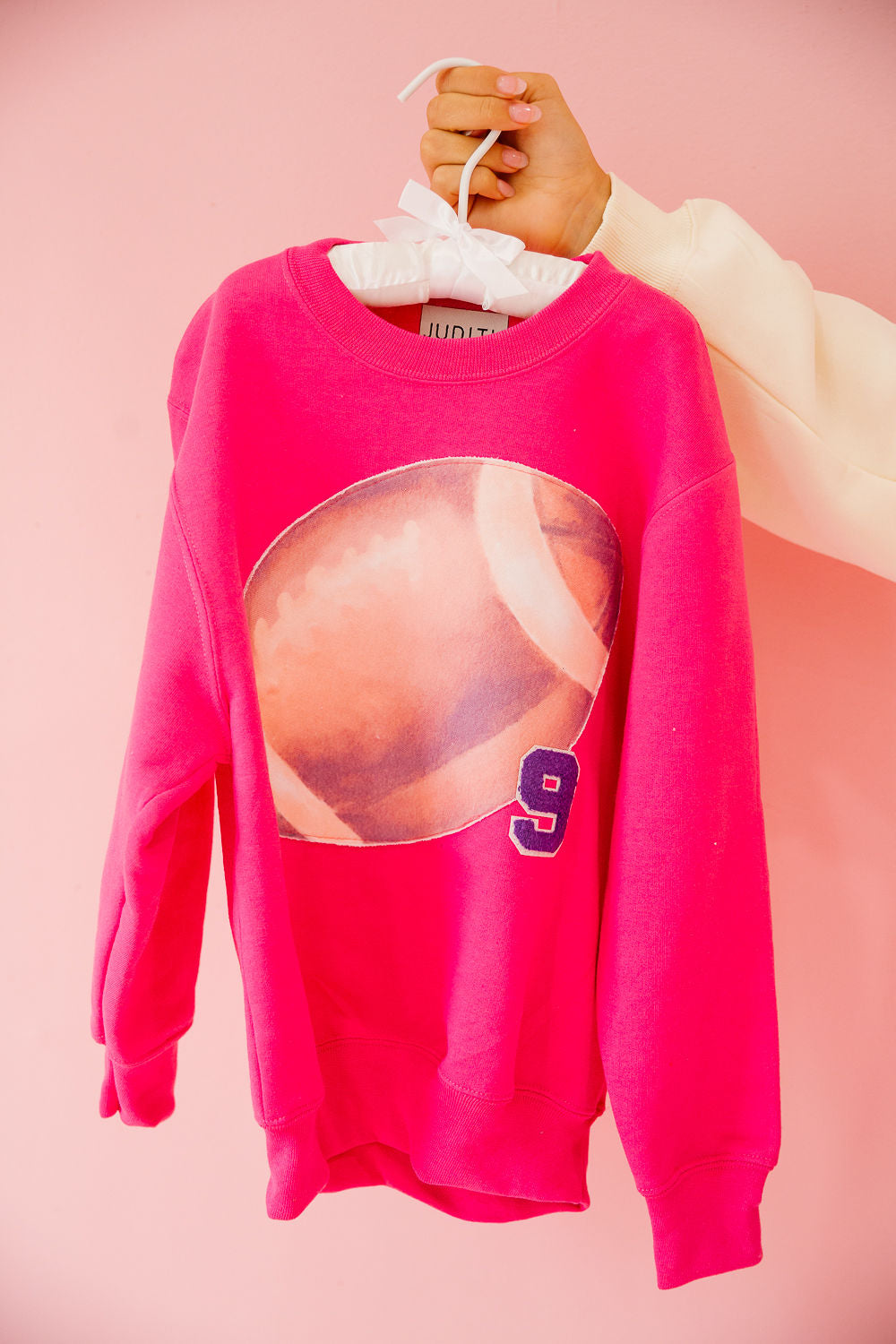 MINI KIDS CUSTOM FOOTBALL NUMBER PULLOVER PULLOVER Judith March