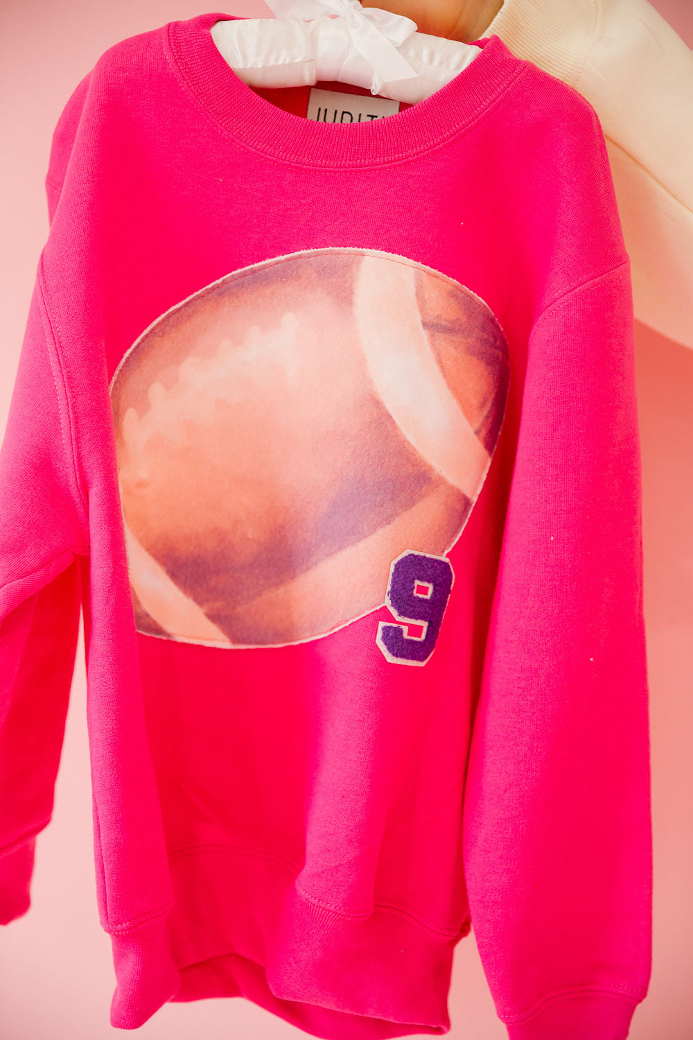 MINI KIDS CUSTOM FOOTBALL NUMBER PULLOVER PULLOVER Judith March