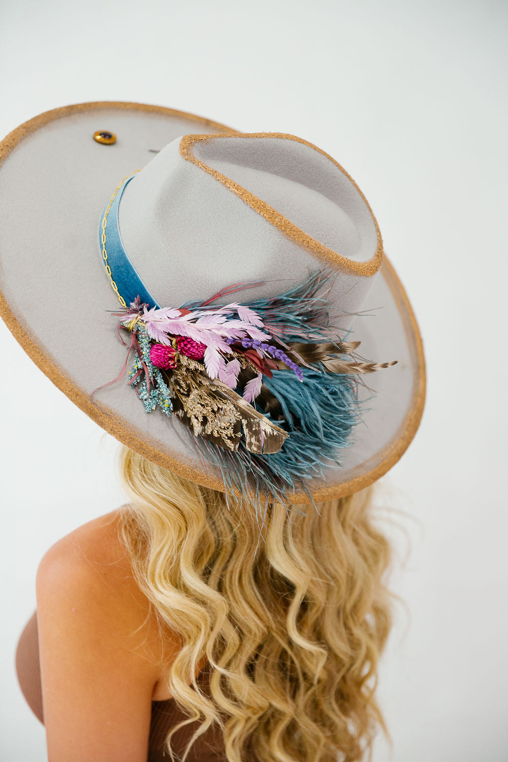TIS THE SEASON RANCHER HAT (ONE OF A KIND) RANCHER HAT Judith March