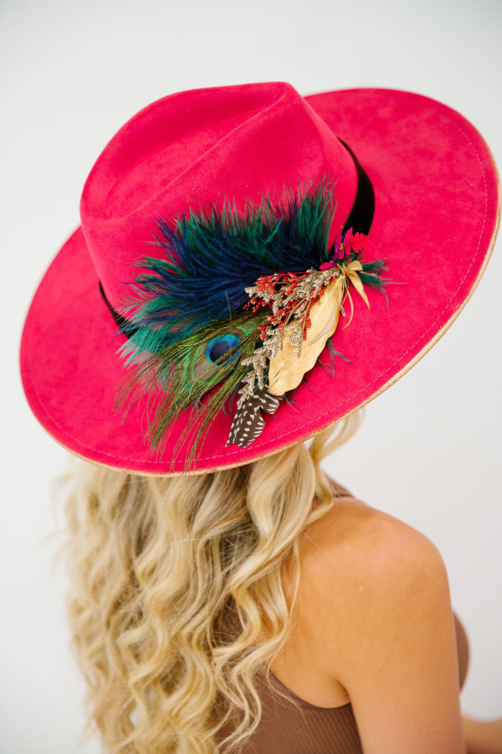 HOLLY JOLLY CHRISTMAS RANCHER HAT RANCHER HAT Judith March