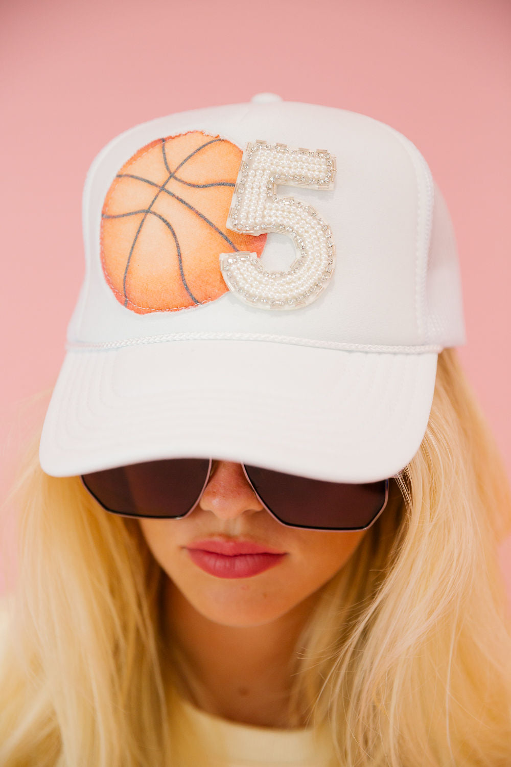 CUSTOM SPORTS PATCH TRUCKER HAT HAT Judith March