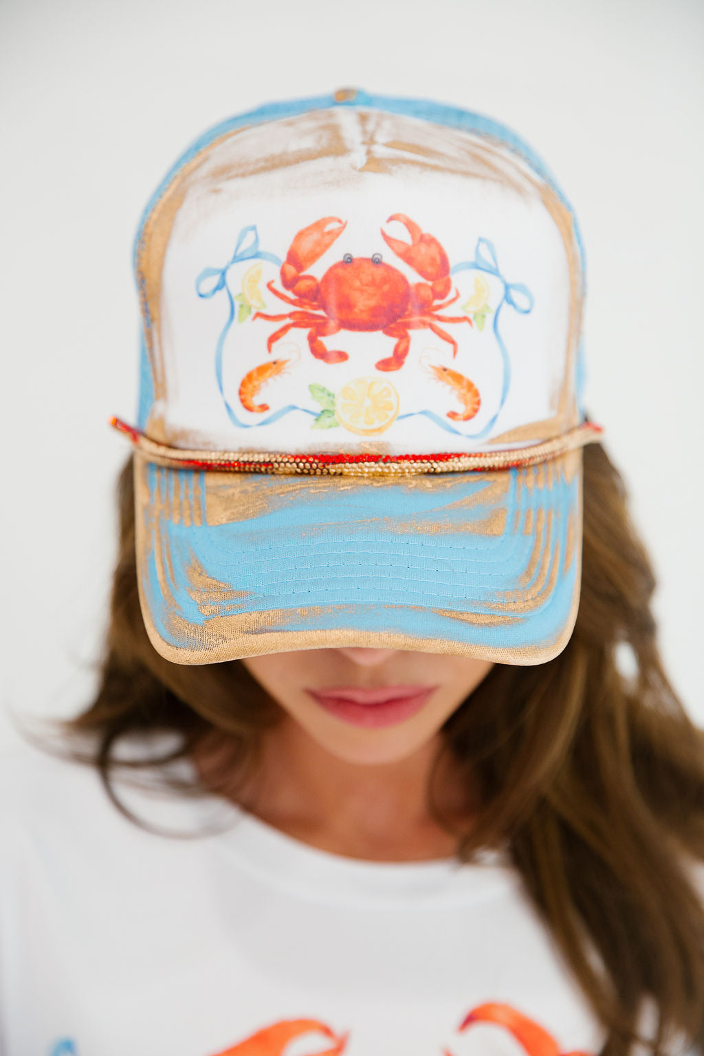 UNDER THE SEA TRUCKER HAT TRUCKER HAT Judith March