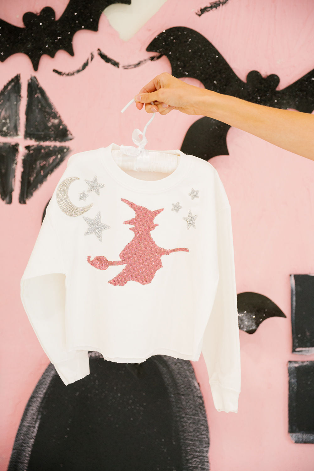 MINI KIDS SPELLBOUND WHITE PULLOVER PULLOVER Judith March