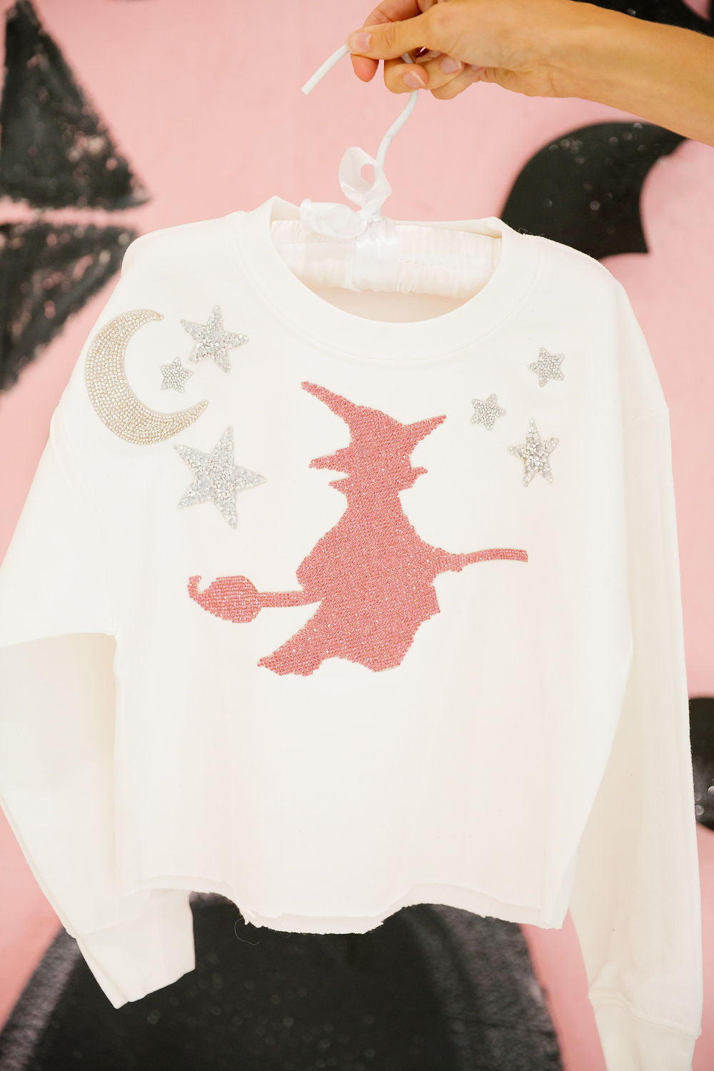 MINI KIDS SPELLBOUND WHITE PULLOVER PULLOVER Judith March