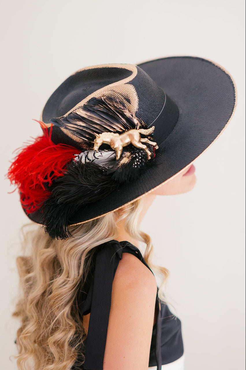 MIDNIGHT AT THE RACES RANCHER HAT RANCHER HAT Judith March