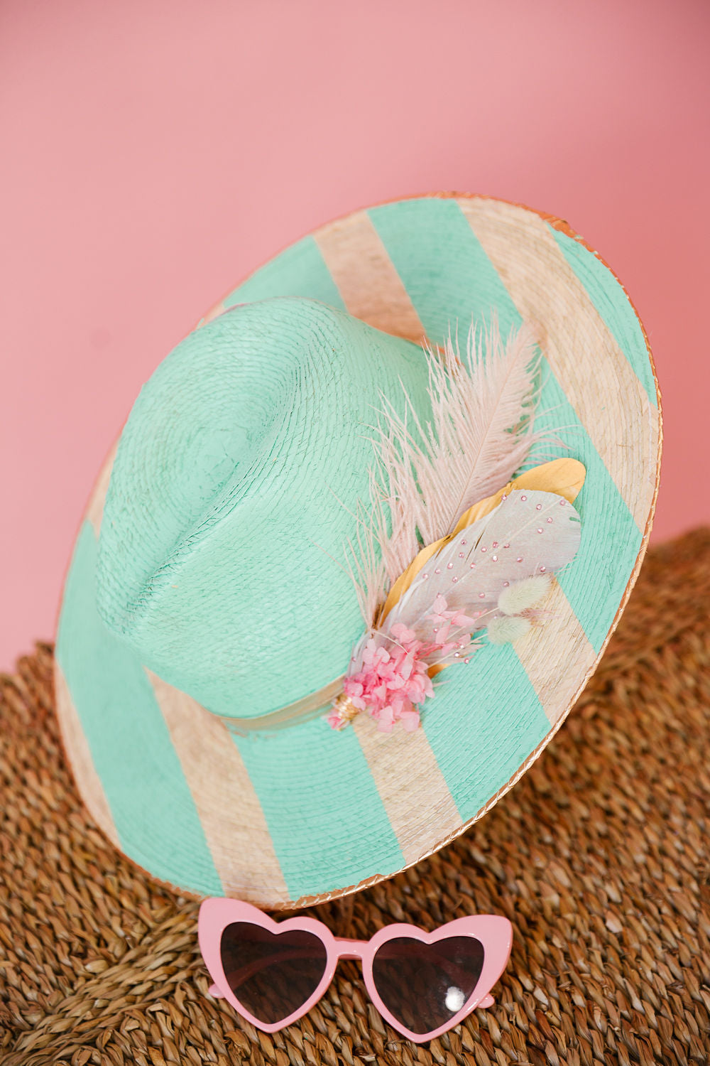 THE AQUAMARINE SUN HAT Sun hat Judith March