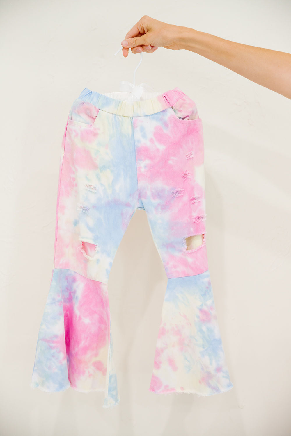 **MINI KIDS TIE DYE FLARES Pants Judith March