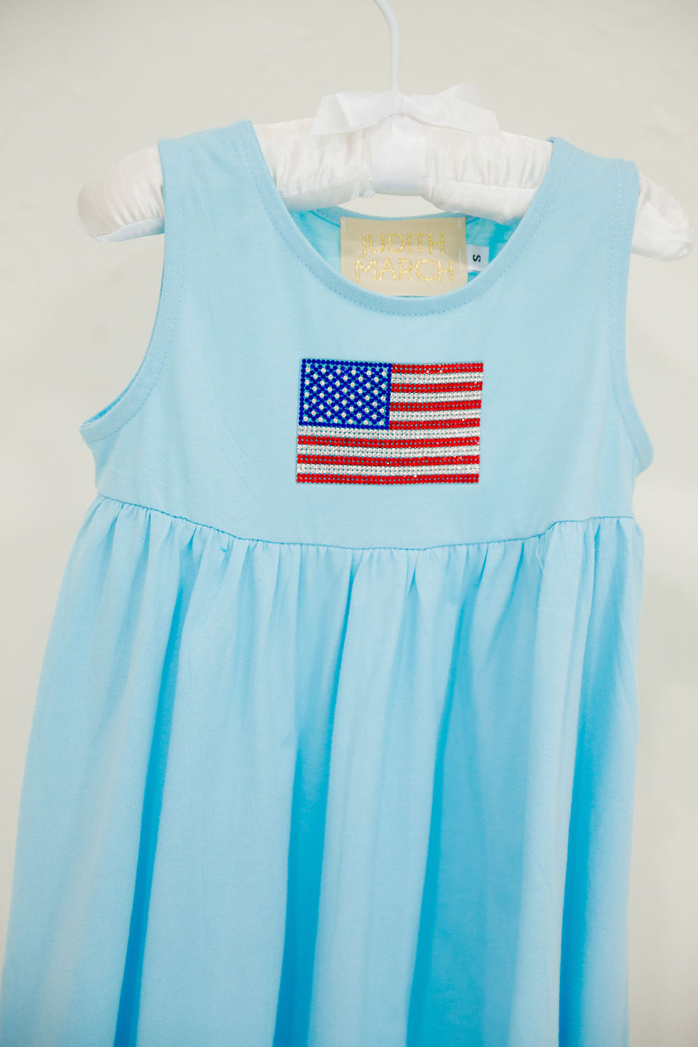 **MINI KIDS AMERICAN FLAG BLUE DRESS DRESS Judith March