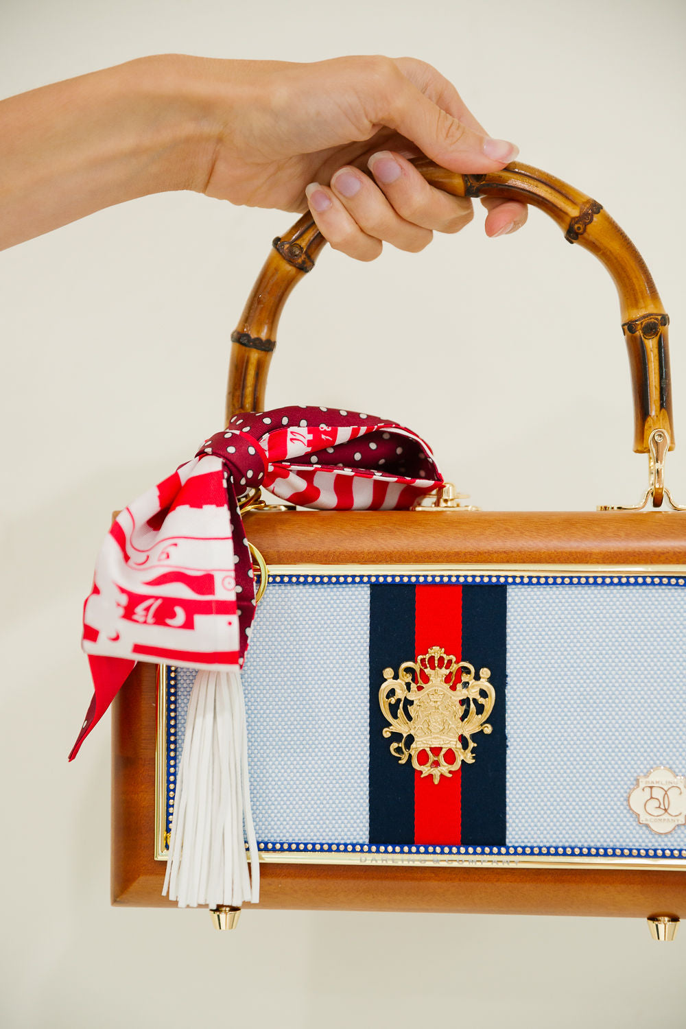 GRAND OLD FLAG BAG - BY DARLING AND COMPANY PURSE Judith March