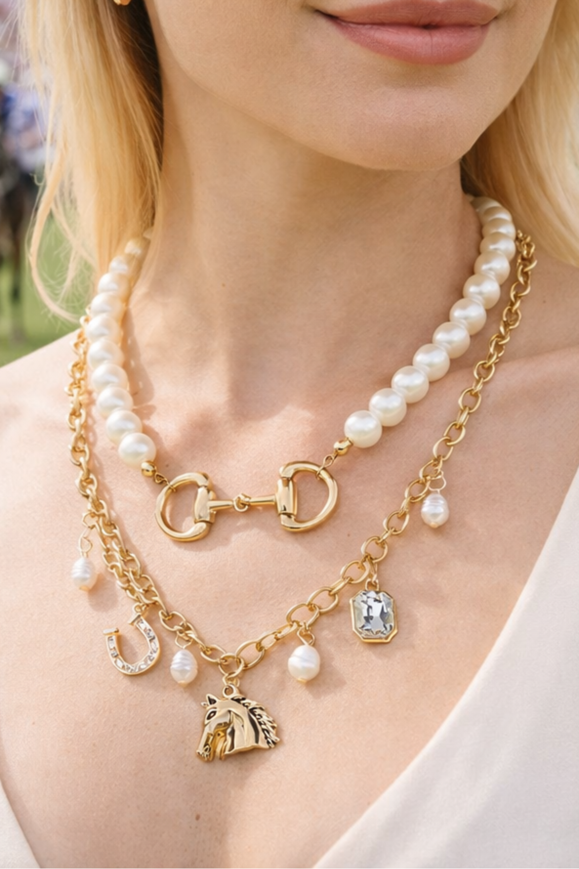 THE HOMESTRETCH NECKLACE NECKLACE Judith March