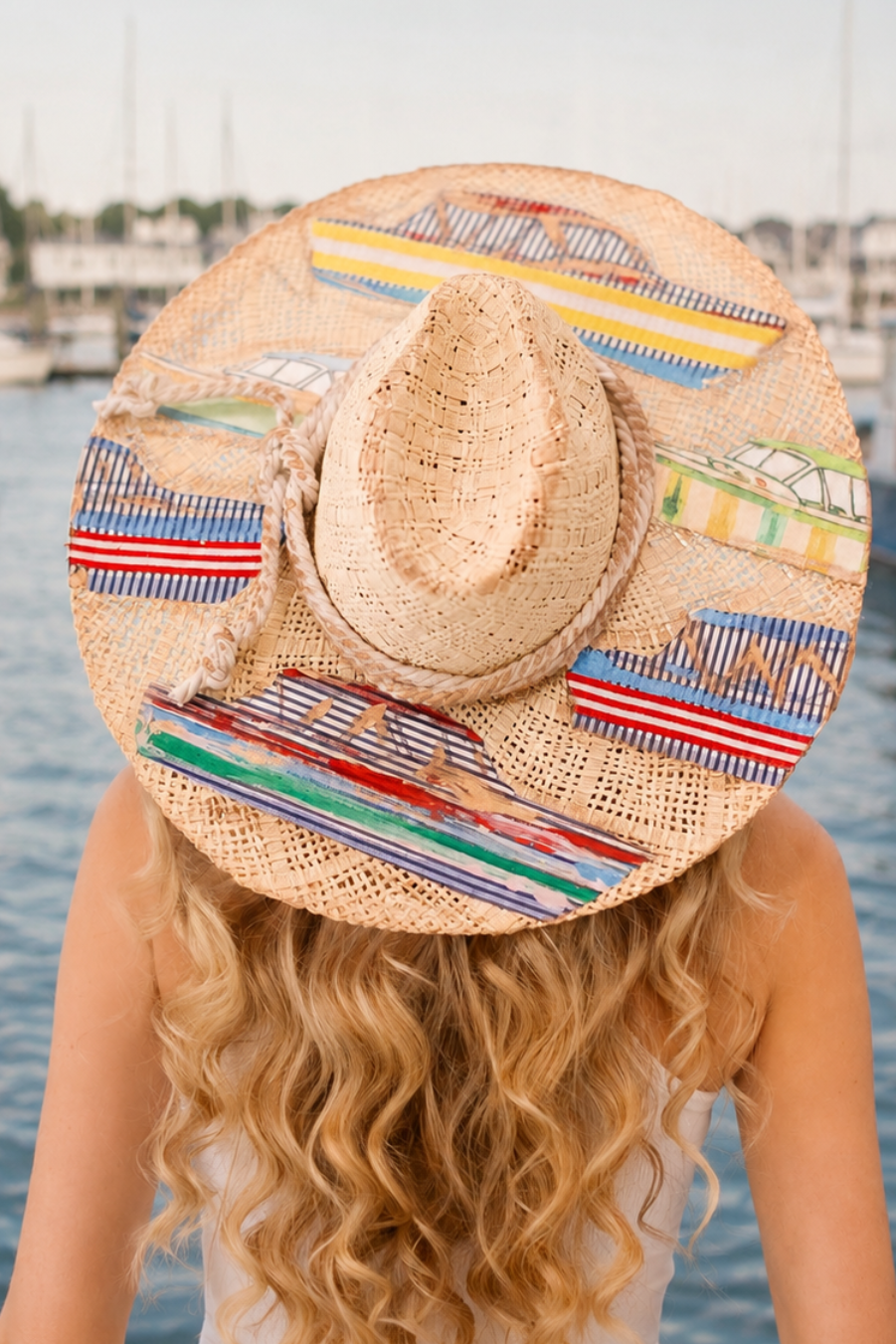 BOAT SEASON SUN HAT HAT Judith March