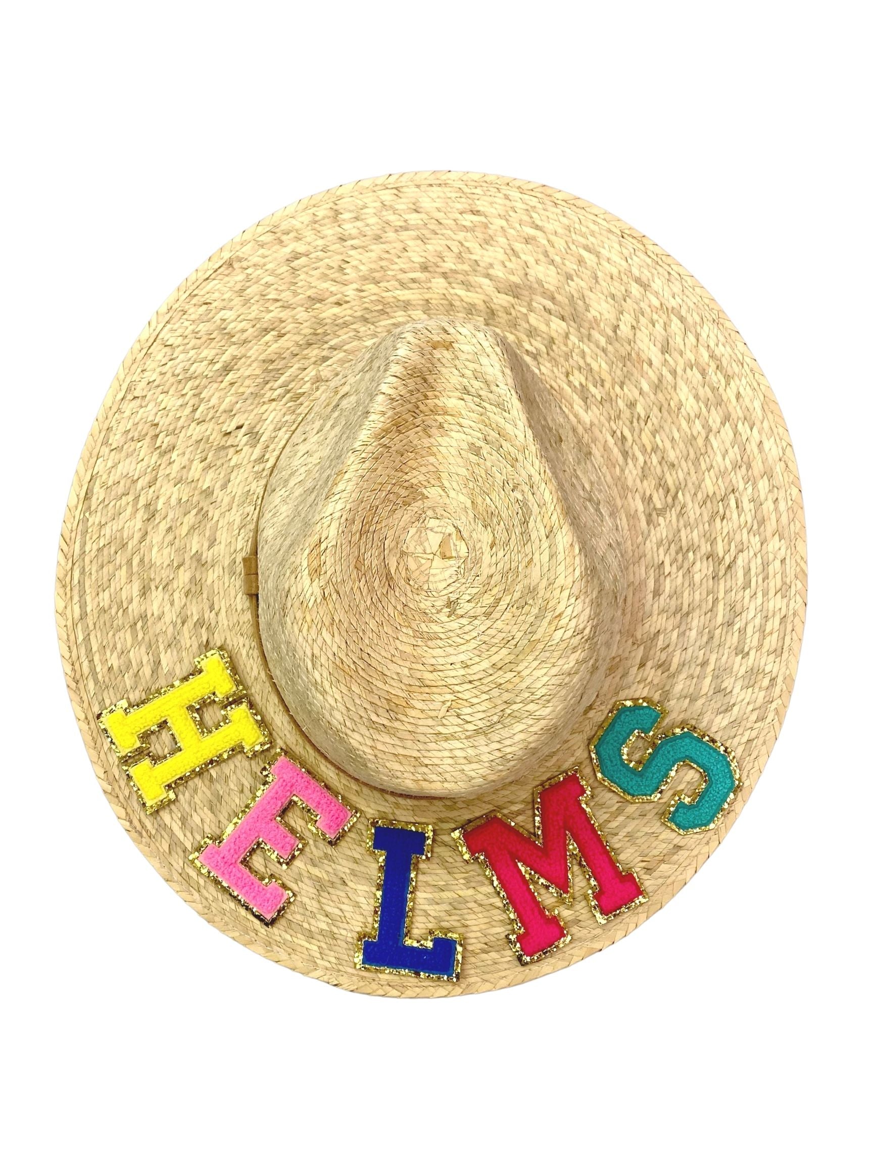 CUSTOM STRAW HAT ACCESSORIES Judith March