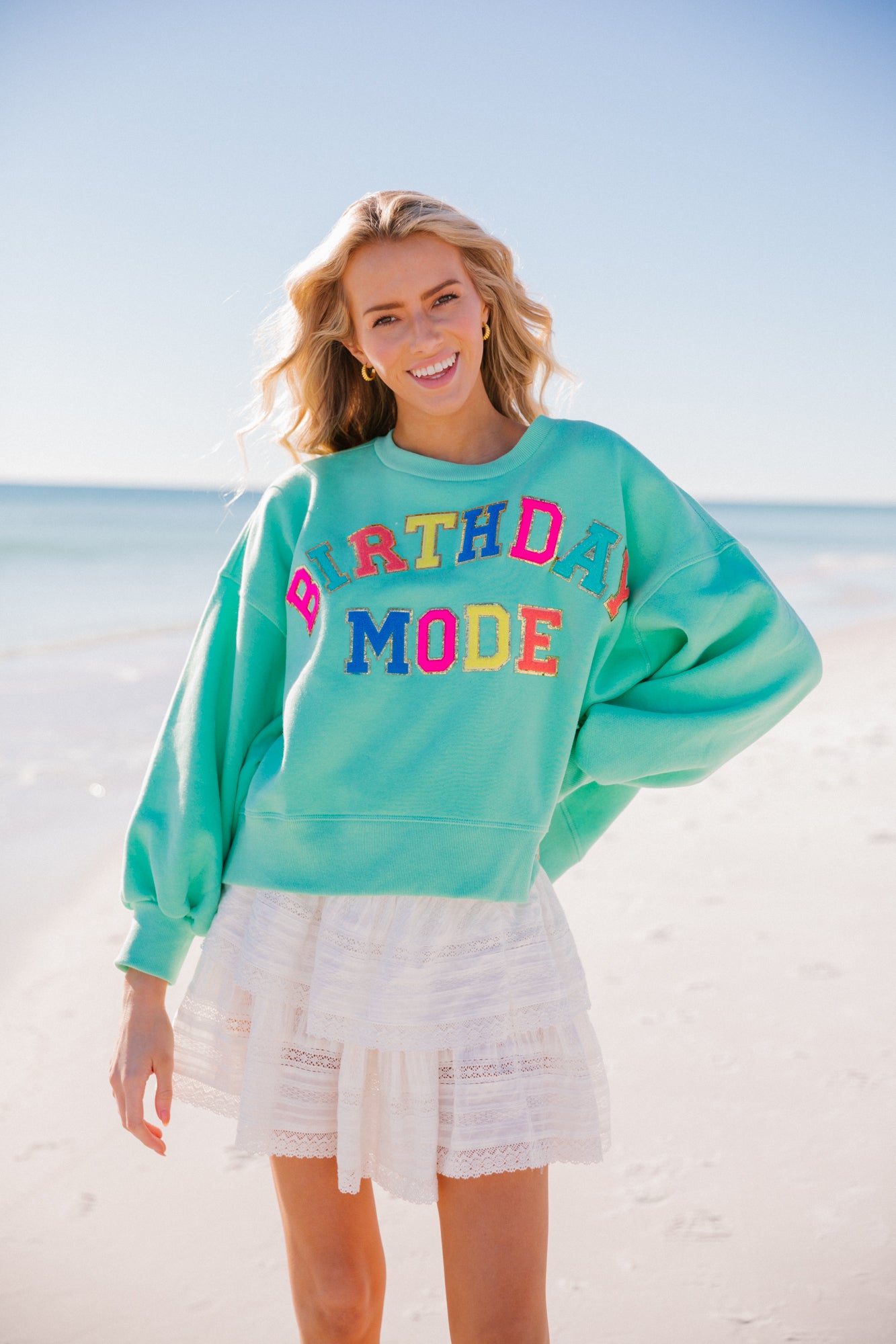 BIRTHDAY MODE MINT PULLOVER Pullover Judith March