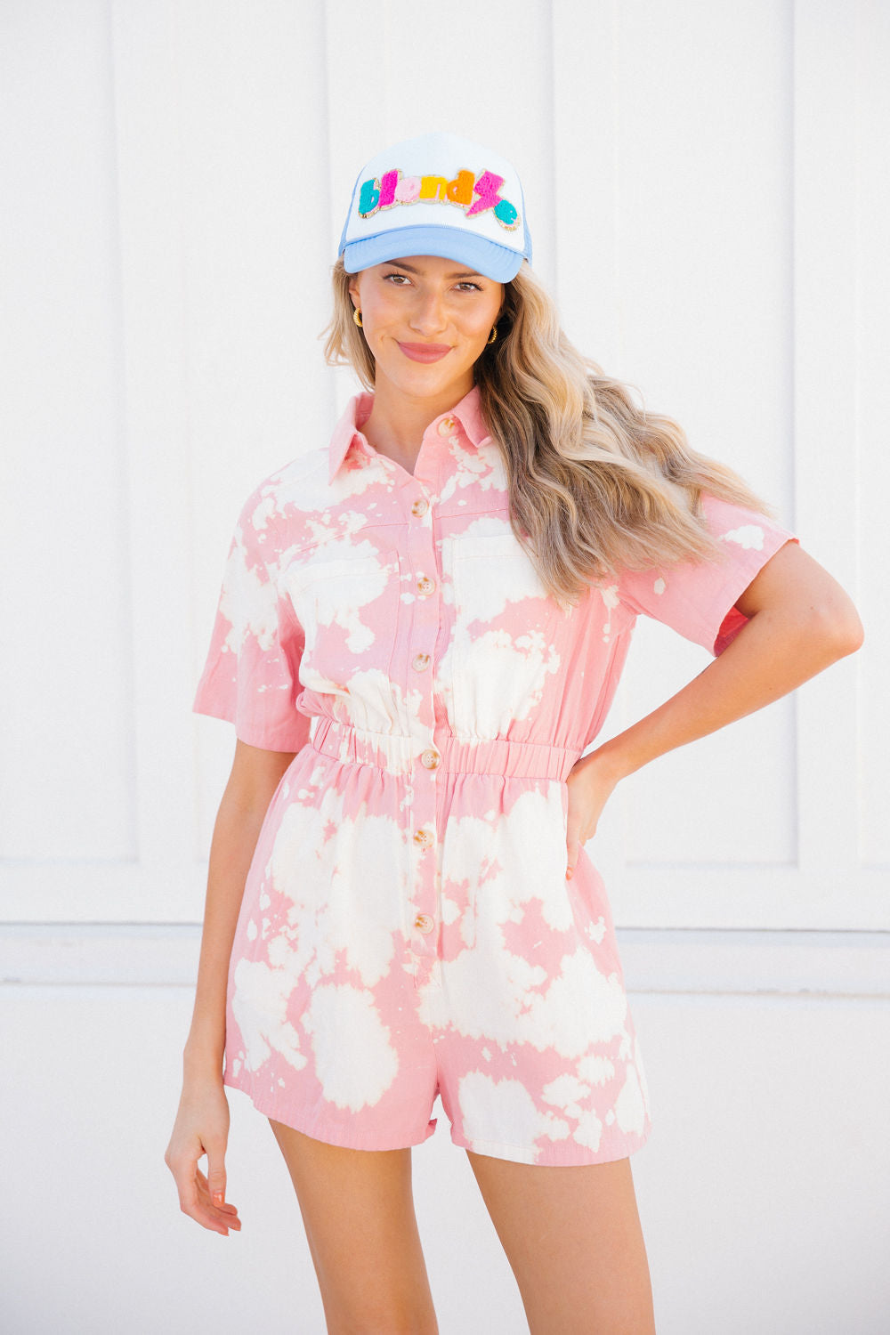 BLONDIE PATCH TRUCKER HAT Hats Judith March