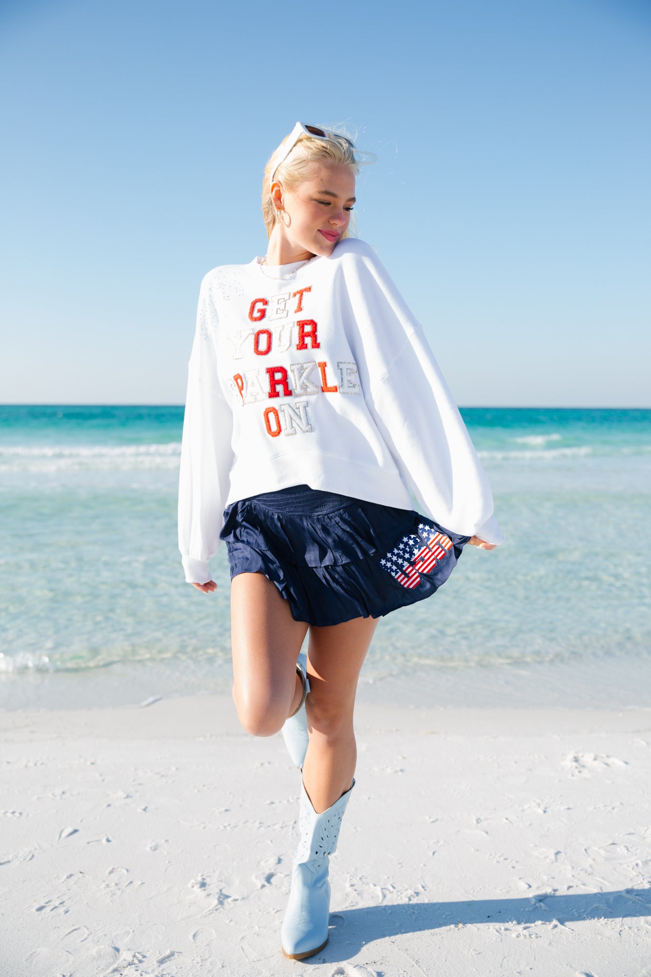 GET YOUR SPARKLE PULLOVER pullover Judith March