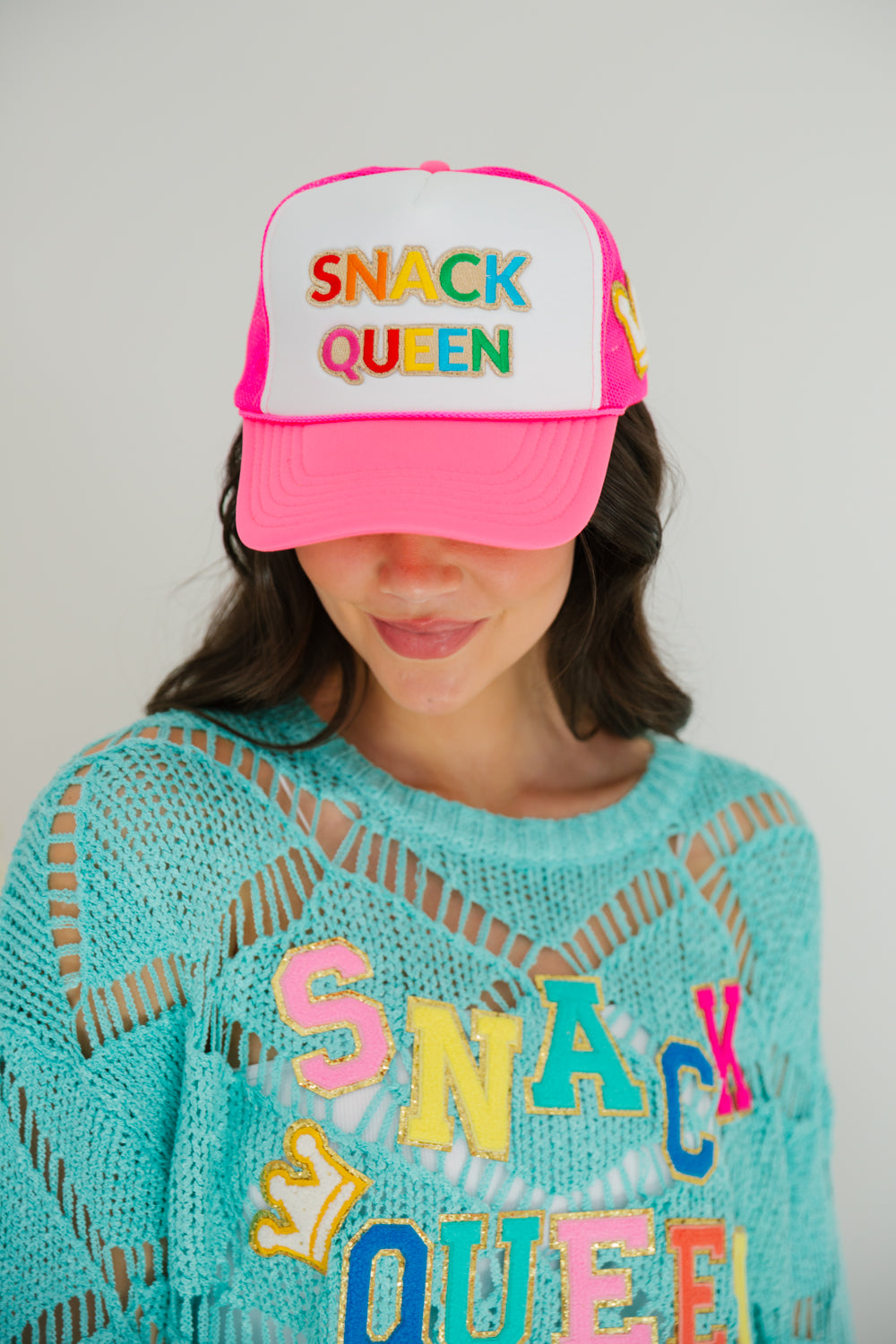 SNACK QUEEN TRUCKER HAT Judith March