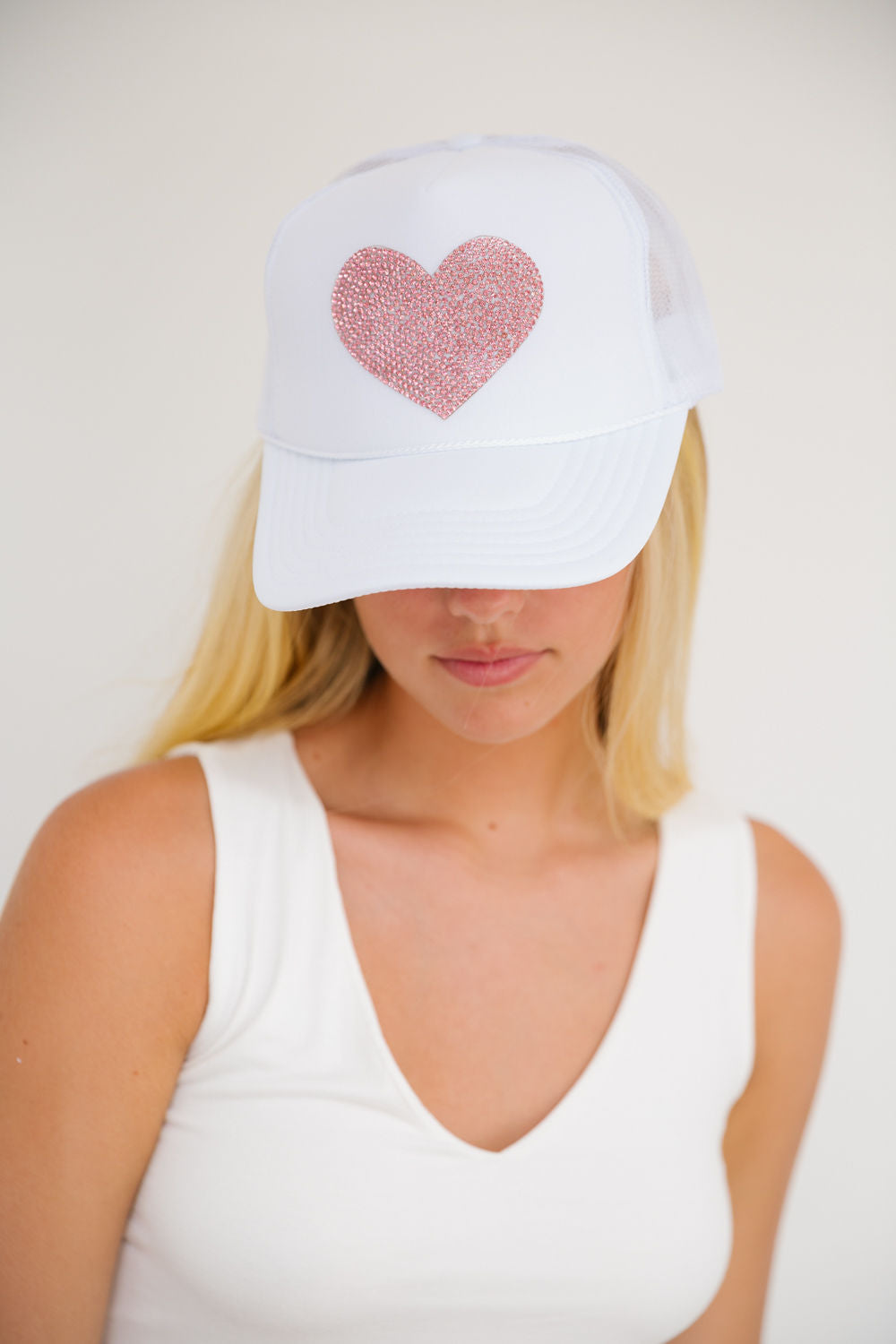 PINK OUT TRUCKER HAT TRUCKER HAT Judith March