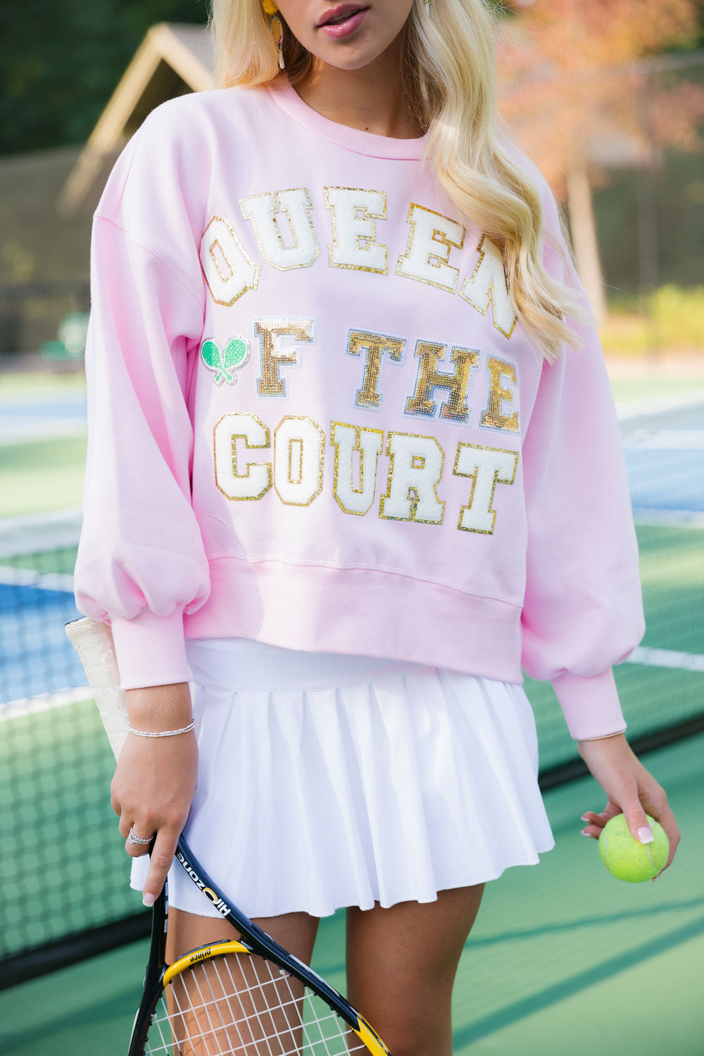 QUEEN OF THE COURT TENNIS PULLOVER pullover Judith March SMALL
