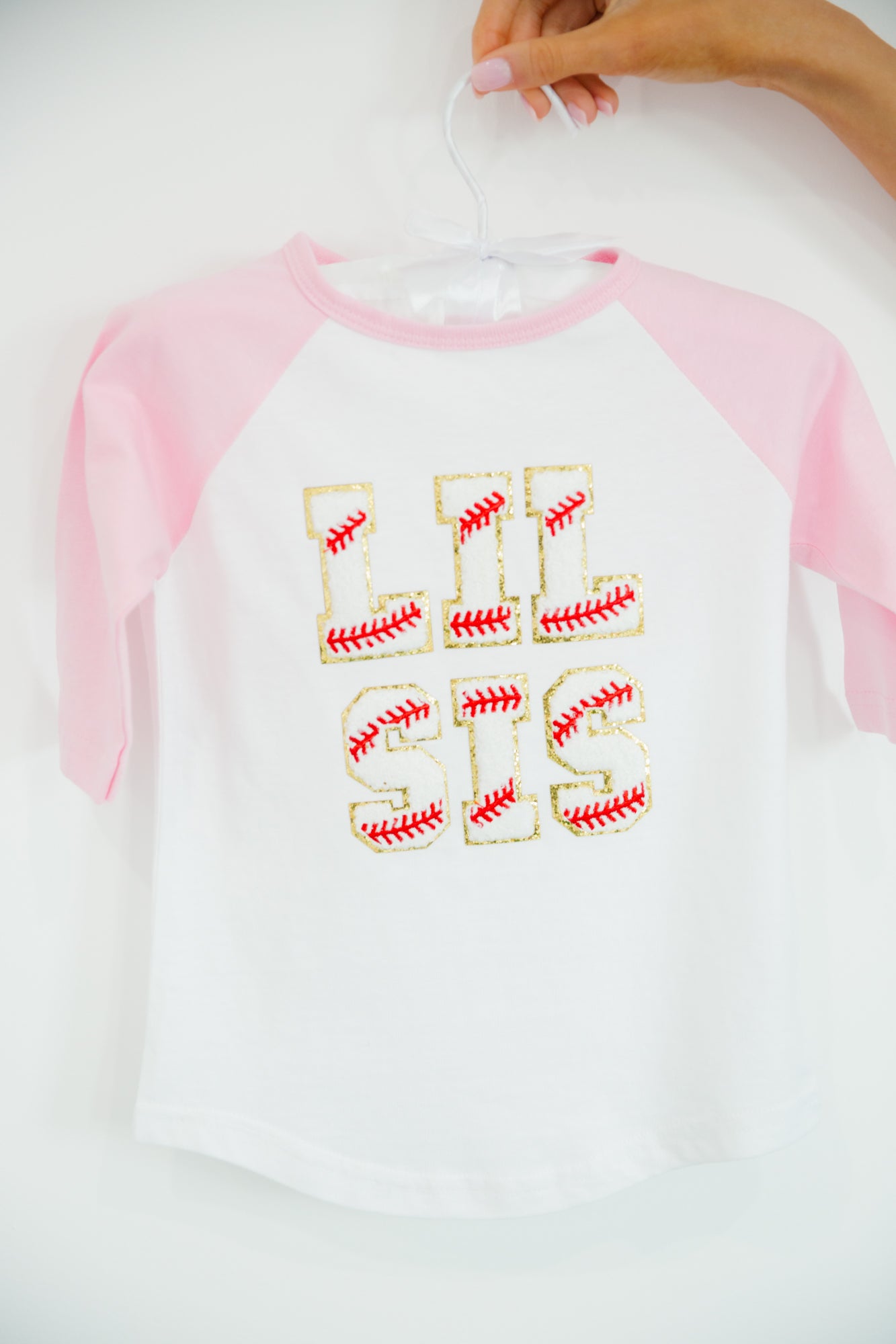 MINI KIDS LIL SIS BASEBALL TEE Tee Judith March