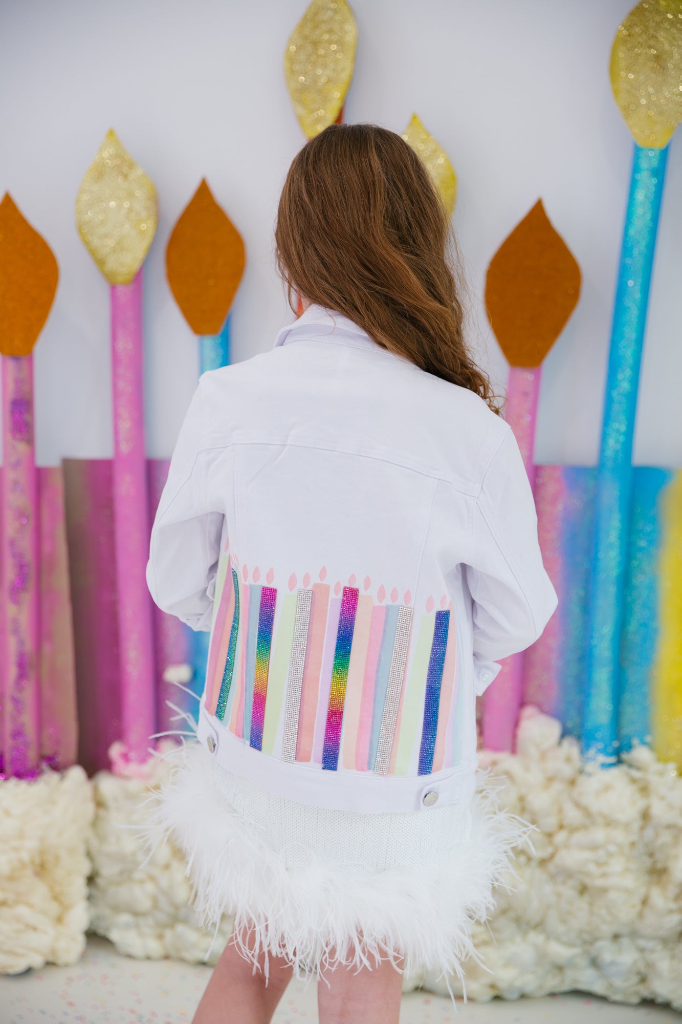 MINI KIDS MAKE A WISH DENIM JACKET DENIM JACKET Judith March