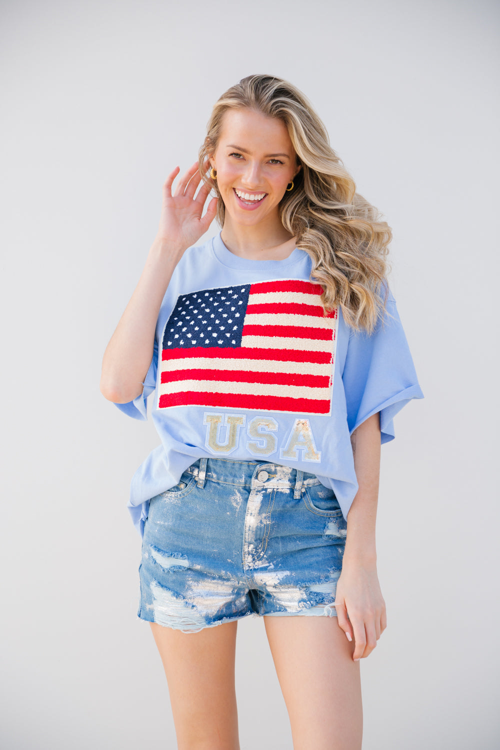 LET FREEDOM RING TEE TEE Judith March