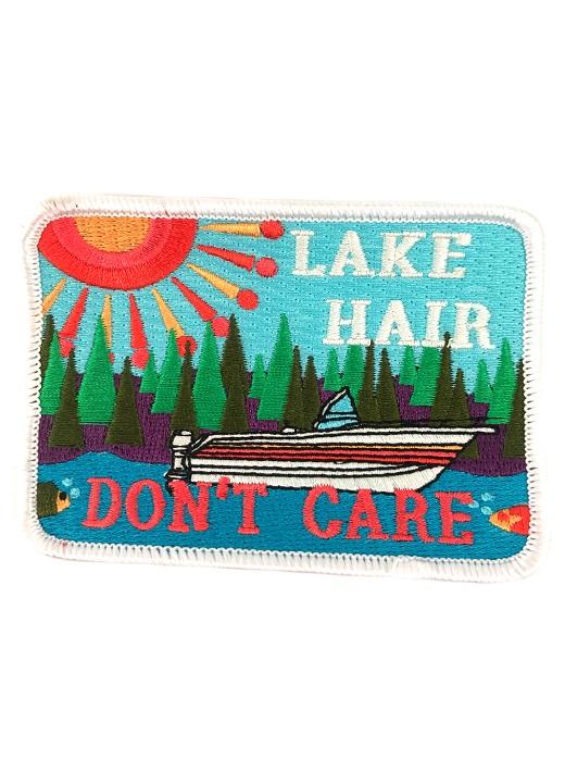 Abstract Lake Hair Don't Care Patch Coral