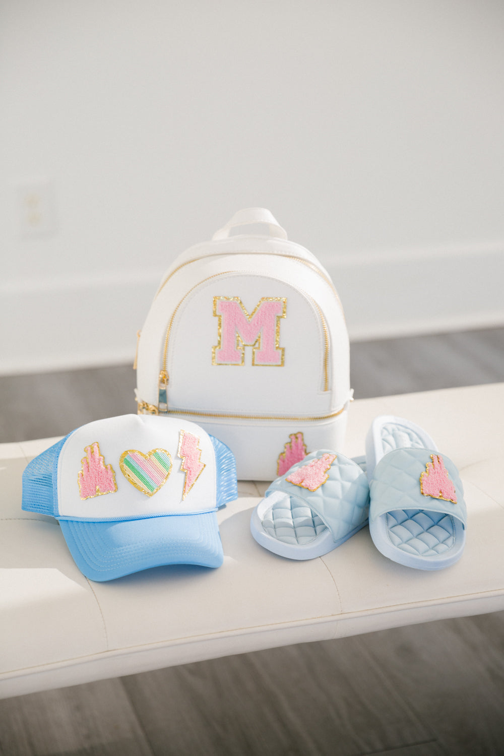 PARK DAY LIGHT BLUE TRUCKER HAT Hats Judith March