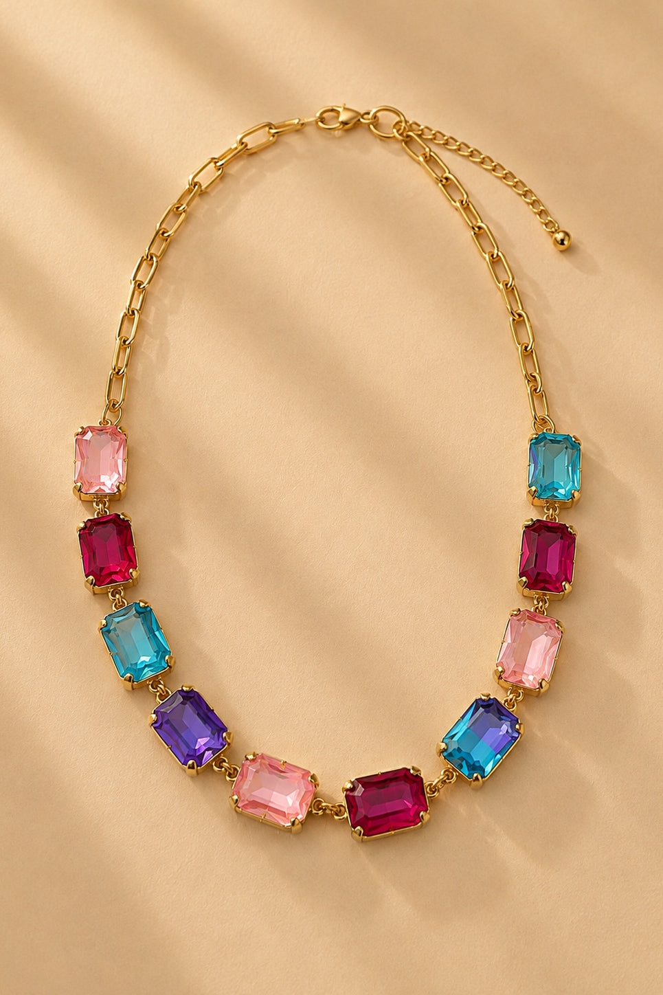 GEMSTONE STATEMENT NECKLACE
