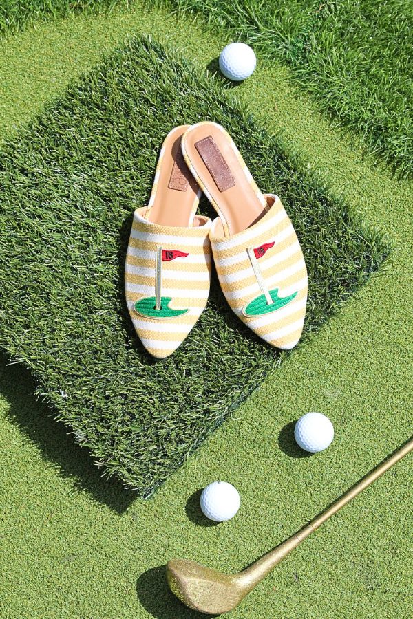 18TH HOLE STRIPED SANDALS SANDALS Judith March