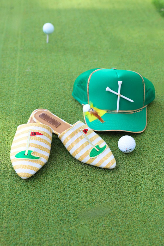 GOLF TEE GREEN TRUCKER HAT (PRE-ORDER) TRUCKER HAT Judith March