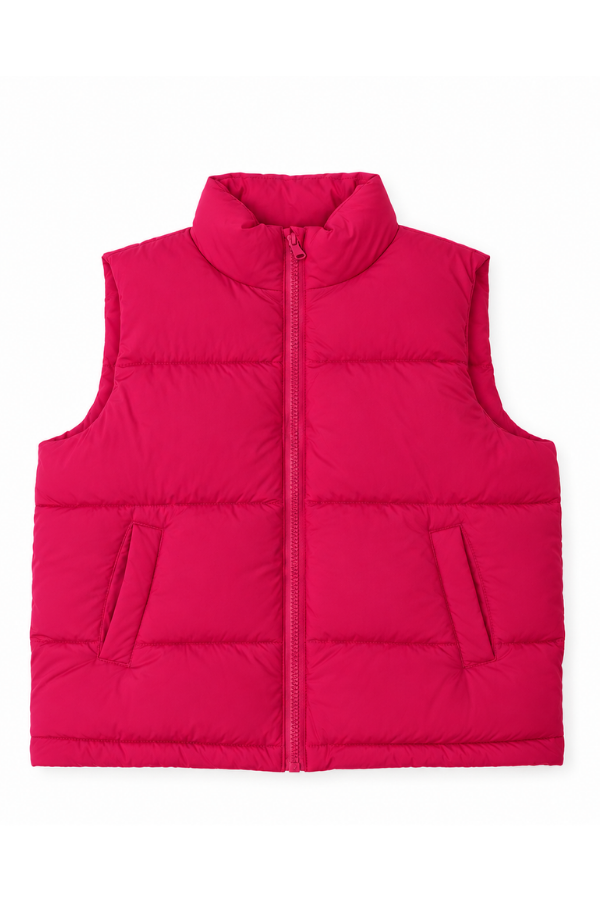 MINI KIDS SANTA BABY HOT PINK VEST bow Judith March