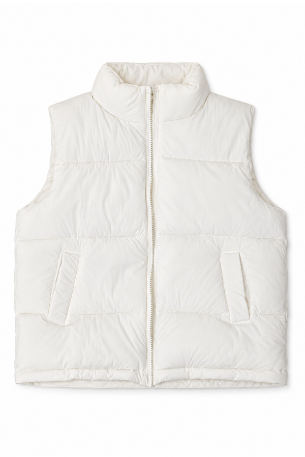 MINI KIDS SLEIGH QUEEN CREAM VEST bow Judith March