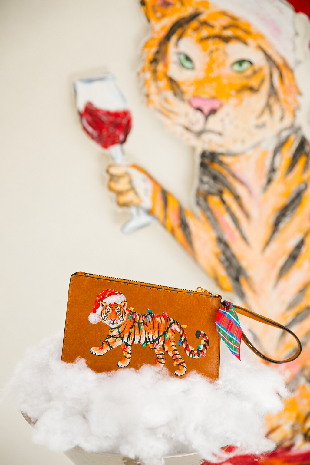WILD ABOUT CHRISTMAS LEATHER BAGS TERRY BAG Judith March WALLET